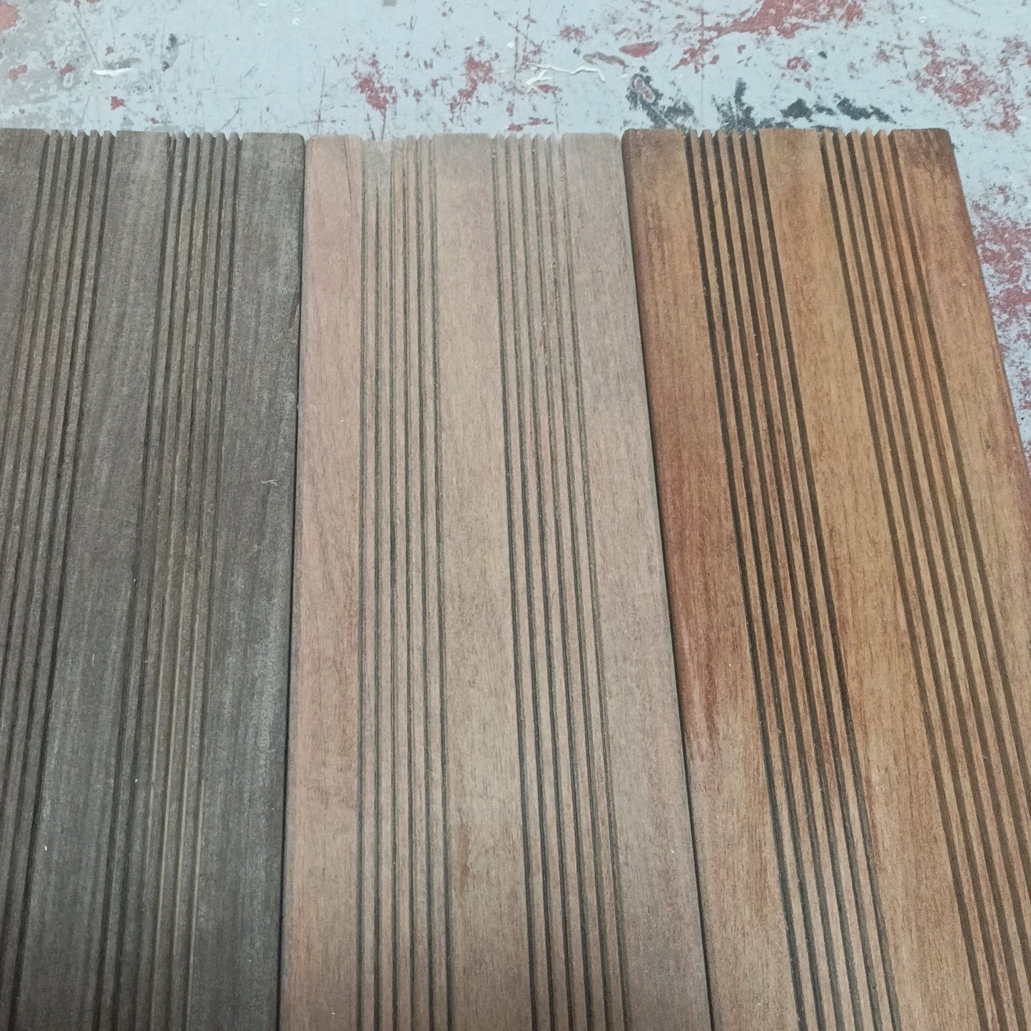 Lame de bois exotique - réemploi remis à neuf