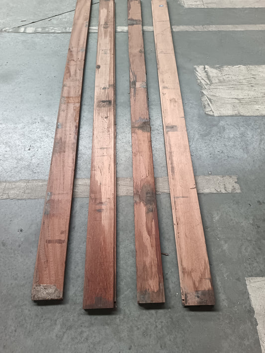 lot de 10 lames en bois exotique rare (4m2)