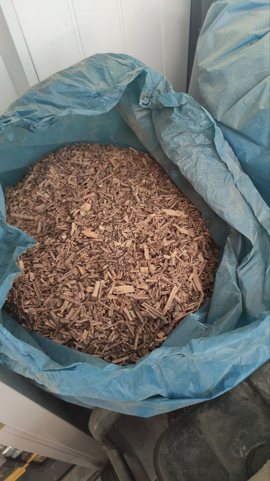 Copeaux de bois feuillus - sac de 50 litres