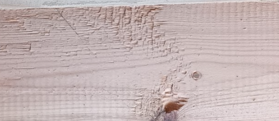 Planche en bois massif brut - ép 26 mm