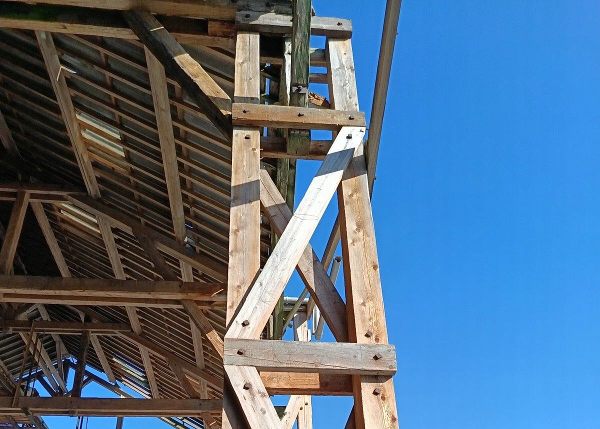 Charpente ou chantier de déconstruction