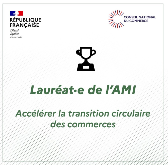 Lauréat de l’AMI — Commerce circulaire