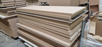 Grandes chutes MDF haute densité – Fibromax® brut 22 mm
